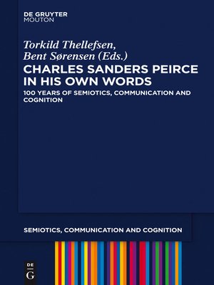 cover image of Charles Sanders Peirce in His Own Words